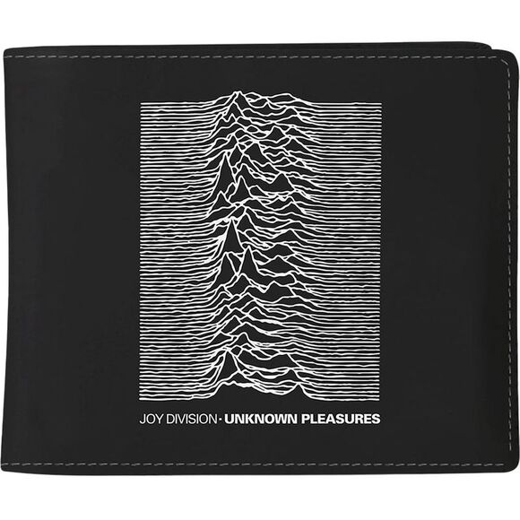 Joy Division Other - Joy Division Unknown Pleasures Wallet / Black/White